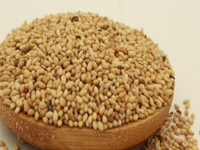 熟芝麻粒50斤共香味来炒熟白芝麻粒粗细熟芝麻图4