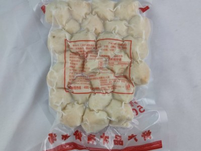 墨鱼丸海鲜鱼丸火锅麻辣烫关东煮食材冷冻食品批发墨斗丸潮汕特产图3
