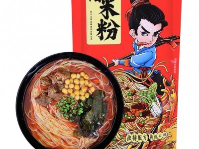 四川开元牛肉米线商用麻辣牛肉米粉245g厂家批发方便速食绵阳米粉图4