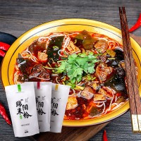 源厂热销 绵阳红油米粉 老开元牛肉肥肠鸡汤米线三口味245g 带肉款
