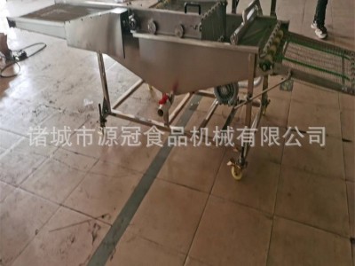 休闲食品淋浆机 全自动薯塔上浆机 巧克力酱茄盒藕片裹浆设备定制图4