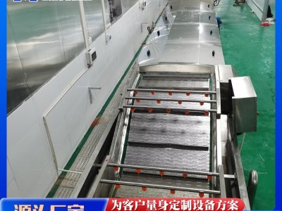 蔬菜毛豆卤煮线设备 全自动青豆蒸煮漂烫流水线 蒸煮漂烫杀青机图4