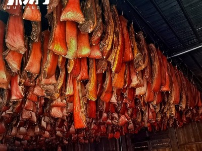 湖南湘西特产正宗木房子品牌烟熏土猪五花肉腊肉厂家直销批发图5