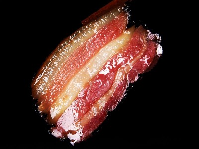 农家柴火烟熏五花腊肉批发250g一餐量试吃装湖南腌咸肉五花腊猪肉图2