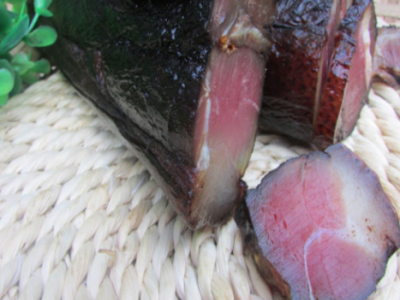 湖南柴火烟熏五花腊肉湖南湘西腊肉腊肉同五花肉后腿肉500g图3