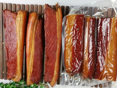 湖南特产腊肉烟熏腊后腿肉风干腊肉500g土猪古法腊火腿肉咸肉图3