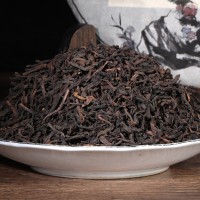 云南普洱茶勐海普洱2017年春茶1级熟茶500g散装黑茶一口料
