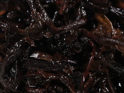 云南普洱茶勐海普洱2017年春茶1级熟茶500g散装黑茶一口料图2