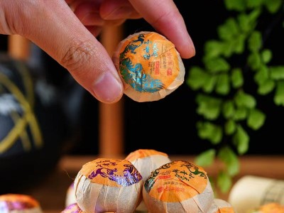 天马小青柑新会生晒 热销青桔勐海茶陈皮普洱茶熟茶罐装礼盒 年货图2
