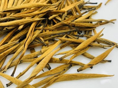 云南滇红茶 2022年新茶 蜜香凤庆大金针 理条单芽红茶图3