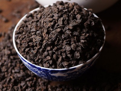 龙园号茶化石/碎银子/金不换 糯米香陈香普洱熟茶1000g/包图2