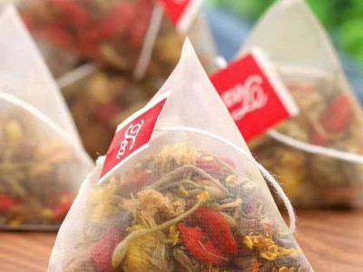 菊花决明子茶枸杞牛蒡根桂花熬夜组合肝茶恢复清上火网红金银花茶图3