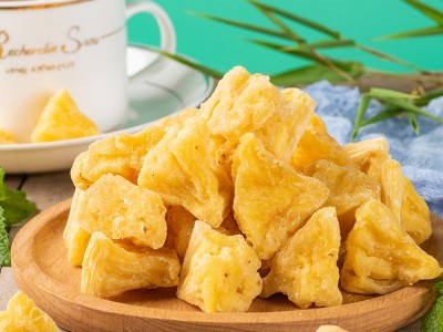 【久佳-菠萝粒500g】 蜜饯果脯水果干休闲零食小吃酸甜水果干包邮图3