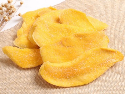 厂家直批5A芒果干500g 大片散装批发蜜饯果脯休闲零食一件代发图2