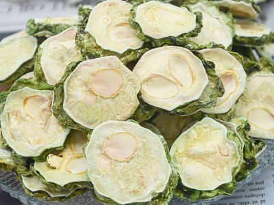 厂家直供广西桂林2021年新货上市苦瓜花果茶 苦瓜干苦瓜片 苦瓜茶图3
