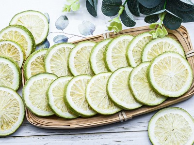 厂家直供 冻干青柠檬片 香水柠檬 无籽柠檬干片水果茶 现货批发图3