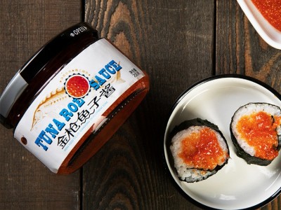 姑香深海鱼子酱200g日韩料理调味酱寿司西餐餐饮商用特产海鲜酱图3