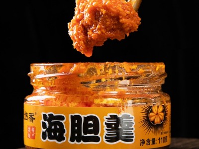 姑香海胆羹110g即食海鲜酱料烧烤调料餐饮蘸料拌饭调味品厂家批发图4