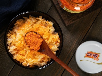 姑香蟹黄酱110g即食餐饮商务装调味品西餐寿司烘焙食材源头厂家图4