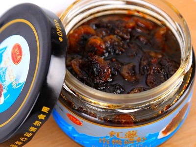 厂家直供 红葱南极磷虾调味酱 味道鲜美 调味酱罐头 海鲜酱罐头图4