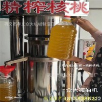 热销新疆 6ZD-360型 液压冷榨核桃油液压榨油机 核桃油液压榨油机