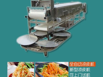 供应厂家直销全自动凉皮机 不锈钢凉皮机器 小资本创业凉皮机商用图2