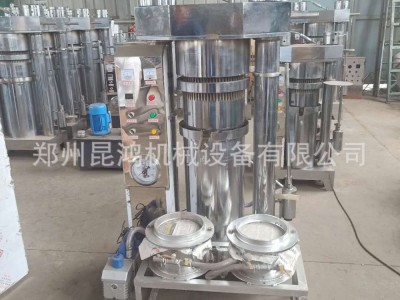 油坊家用亚麻籽液压榨油机油坊立式商用小型全自动芝麻香油压榨机图2