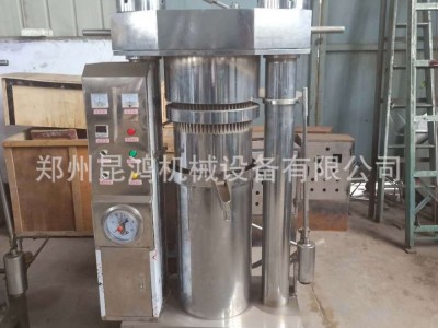 油坊家用亚麻籽液压榨油机油坊立式商用小型全自动芝麻香油压榨机图3