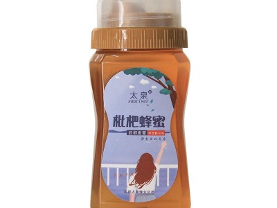 枇杷蜂蜜500g罐装 太泉甘肃特产 农家土蜂蜜现货批发高山蜂蜜图4