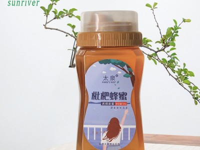 枇杷蜂蜜500g罐装 太泉甘肃特产 农家土蜂蜜现货批发高山蜂蜜图5
