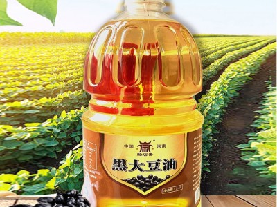 全国批发 厂家直营 赊店香有机黑皮青仁大豆油2.5L食用油厨房炒菜图3