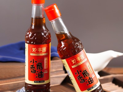 妙丰园芝麻油400ml瓶装调味凉拌菜小磨麻油调味香油厂家直供图4