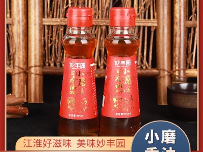 妙丰园古法石磨香油 芝麻油 味道香醇 100ml 瓶装礼盒装图4