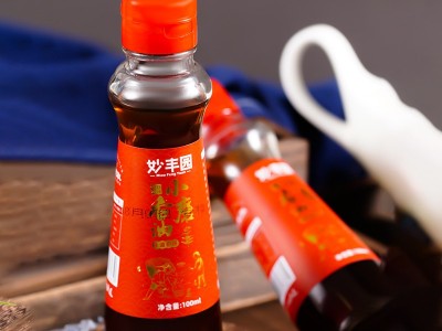 妙丰园小磨芝麻香油100ml*6瓶礼盒装家用凉菜拌菜火锅调味麻油图3