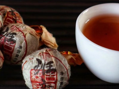 云南普洱熟茶2018冰岛熟茶龙珠8克临沧冰岛片区原料 勐海厂家直发图2