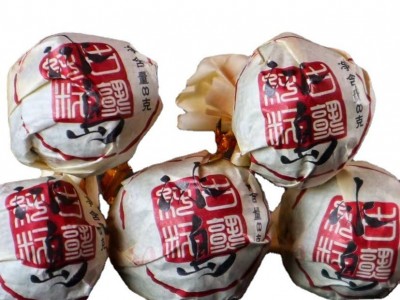 云南普洱熟茶2018冰岛熟茶龙珠8克临沧冰岛片区原料 勐海厂家直发图5