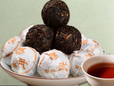 云南普洱熟茶龙珠 2019年易武古熟手工500克龙珠 勐海厂家直发图2
