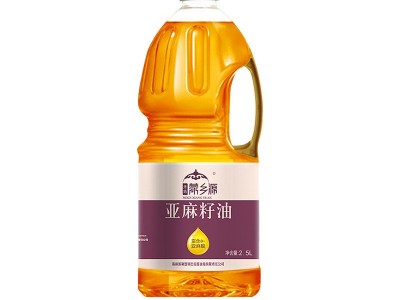 禾皓蒙乡源亚麻籽油2.5升食用油厂家直供量大从优图5