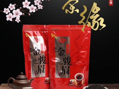 福建金骏眉红茶茶叶春芽蜜浓香型嫩芽鲜叶春茶散装批发礼盒500g图3