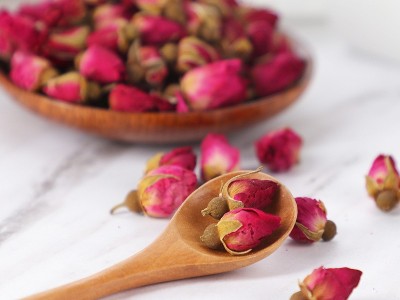 玫瑰花茶 批发瓶装花茶重瓣平阴干玫瑰花茶罐装组合花草茶图4