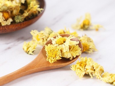 菊花桐乡杭白菊菊花茶罐装袋用茶朵花朵菊花茶泡水花茶批发花草茶图2