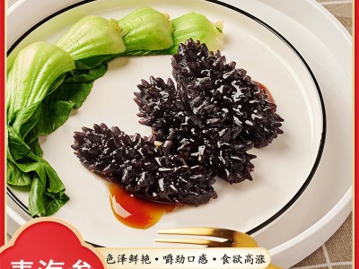 素海参素刺参北海日式仿真仿荤素食冷盘火锅海鲜自助 厂家批发图1