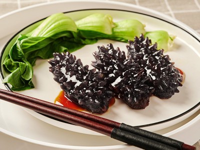 素海参素刺参北海仿真仿荤素食切片冷盘火锅日本料理海鲜自助批发图2