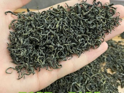 云雾绿茶 香茶 日照炒青厂家批发2022新茶高山绿茶散装深谷茶叶图2