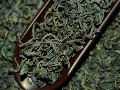 绿茶高山云雾茶松阳香茶豆香炒茶 2022春茶日照绿茶茶叶散装批发图3