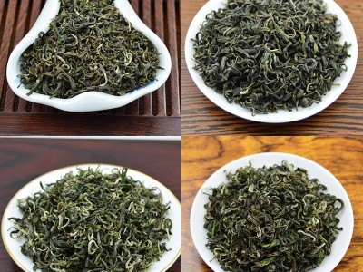 绿茶新茶高山云雾绿茶2022年毛尖茶叶浓香型江西炒青绿茶散装批发图3