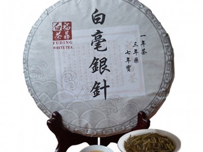 春茶日晒福建福鼎白茶白毫银针茶饼高山太姥山厂家茶叶批发图4