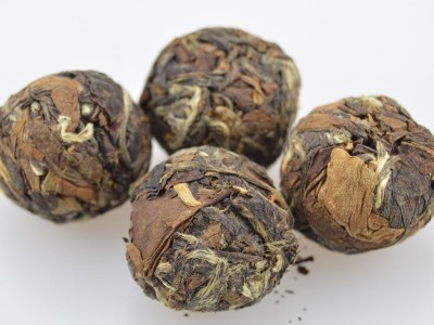 福建福鼎白茶陈年老白茶散装大白龙珠球茶白牡丹巧克力茶球图4