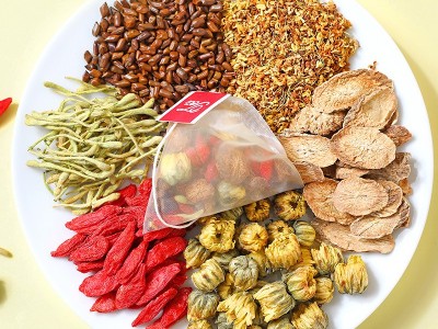 菊花决明子茶袋泡茶 牛蒡茶三角茶包金银花菊花茶熬夜茶图3