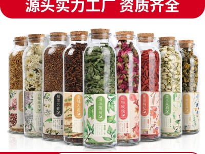 瓶装花茶玫瑰花茶茉莉花组合 花果茶礼盒装批发金银花茶图2